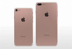 Image result for Gold iPhone 7 vs Plus