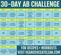Image result for Free Printable 30-Day Challenge Calendar