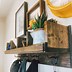 Image result for Coat Rack with Storage Shelf