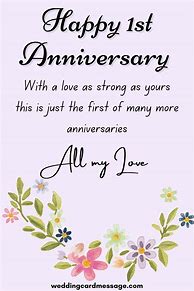 Image result for 1st Wedding Anniversary Background
