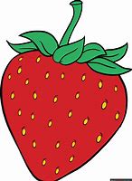 Image result for Strawberry Cartoon Draw