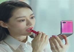 Image result for Samsung Z Flip Advert Actress