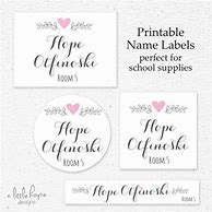 Image result for Unicorn Name Labels for School