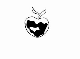 Image result for Apple Logo Drawing Concrete Poem