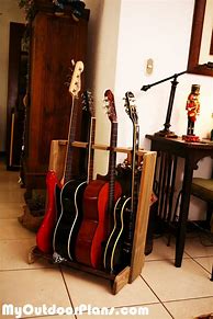 Image result for DIY Multi Guitar Stand Wood