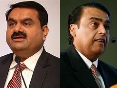 Image result for Infographic Adani vs Ambani