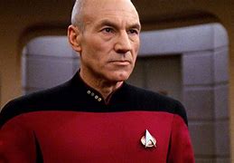 Image result for Captain Picard of the Starship Enterprise