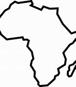 Image result for Africa Map Black and White