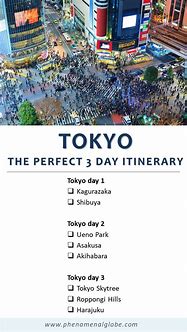 Image result for Sample Tokyo Itinerary