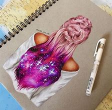 Image result for Galaxy Hair Artwork