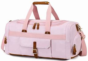 Image result for Women's Weekender Bag with Shoe Compartment
