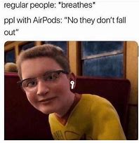 Image result for Red Shirt AirPod Man Meme