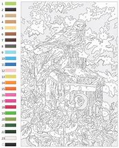 Image result for Large Print Color by Number