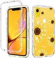 Image result for Full Filp Wallet Phone Cases for iPhone XR Girls Yellow