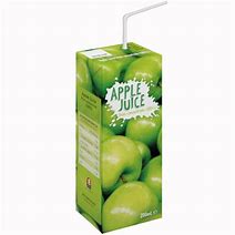 Image result for Carton of Apple Juice