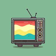 Image result for TV Set Graphic