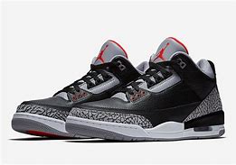Image result for Black Cement 3s
