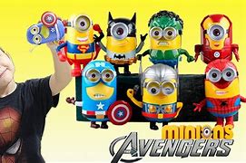 Image result for Superman Minions Avengers