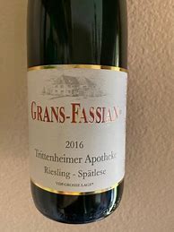 Image result for Grans Fassian Riesling