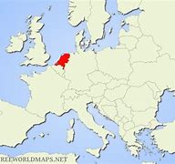 Image result for World Map Showing Netherlands