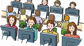 Image result for Computer Class Clip Art