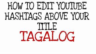 Image result for Hashtag Tagalog Awards