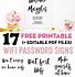 Image result for Free Printable Wi-Fi Sign