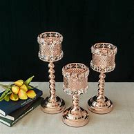 Image result for Rose Gold Beaded Candles