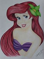 Image result for Drawing Ariel The Mermaid