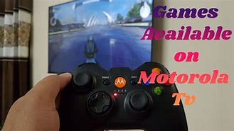 Image result for Motorola TV with Game Console