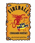 Image result for Fireball Label