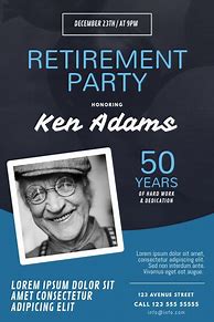Image result for Retirement Flyer Example