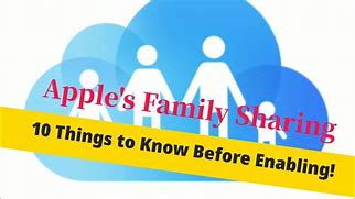 Image result for Apple Family Sharing