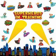 Image result for Superhero Bulletin Board Cutouts
