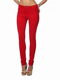 Image result for Black Jeans and Red Top