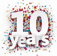 Image result for 10 Years Logo Birthday