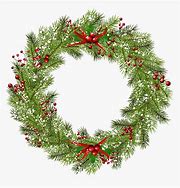 Image result for Christmas Wreath Free Vintage Clip Art