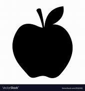 Image result for Apple Silhouette Vector