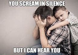 Image result for Screaming in Silence Meme