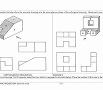 Image result for isometrics drawings exercise with answer