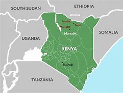 Image result for Kenya On Africa Map