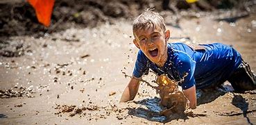 Image result for Boys Mud Running