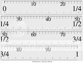 Image result for Actual Size Printable Meter Stick