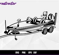 Image result for Bass Boat Vector