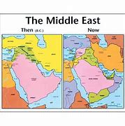 Image result for Modern Day Map of Middle East