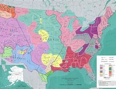 Image result for Native American Tribes Us History Map