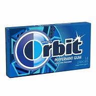 Image result for Orbit Peppermint Gum
