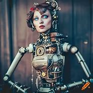 Image result for Robot Arm Drawing Steampunk