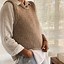 Image result for Knitting Top-Down Vest Free Pattern