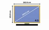 Image result for 80 Inch TV Size